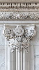 Obraz premium Ornate architectural detail