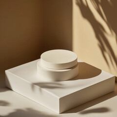 Elegant Product Box and Packaging Mockup with Soft Shadow Play