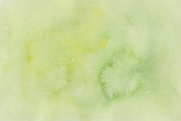 Abstract green-yellow watercolor texture background, green-yellow textured vector banner. watercolor splash, vector grunge for print and t-shirt design.