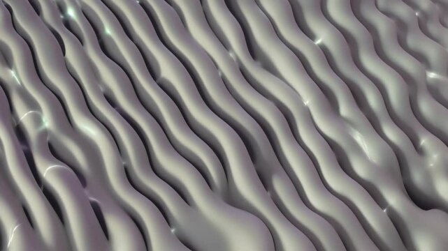 Abstract wavy background with smooth transitions and mesmerising animation