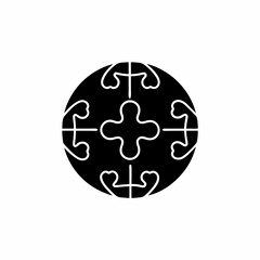 creative details World Health Globe Icon Vector Illustration