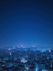 Obraz premium city at night