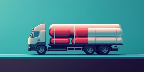 Pharmaceutical trade adjusting to regulatory and tariff barriers symbolizing health sector logistics : Global Tariffs Crisis Concept
