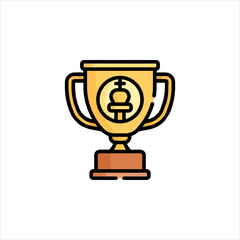 gold trophy cup