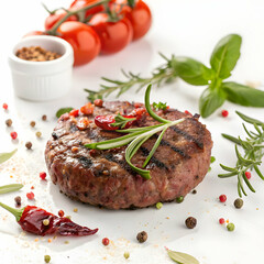 Juicy Grilled Burger Patty Recipe
