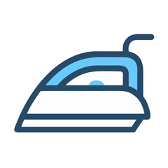 Clothing Iron Garment Pressing Icon Design