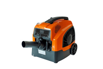 Fototapeta premium Leaf blower featuring a strong, efficient motor.