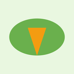 flat icon with shadow vector eps 10