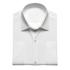 Mockup of a button-up dress shirt product photography studio setting flat lay fashion concept