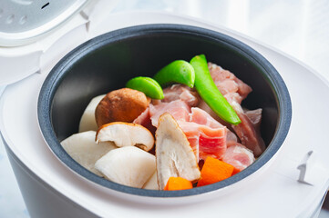 炊飯器で作る煮物の食材