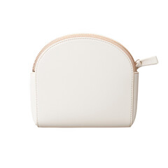 Zipped coin purse mockup on for product showcase studio view minimalist design
