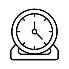 Alarm clock icon time management reminder schedule deadline appointment wake up call