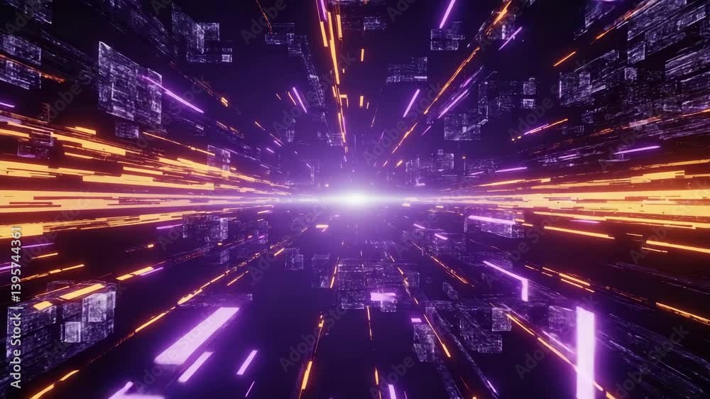 Poster ultra futurist tech abstract background, where dynamic holographic grids,