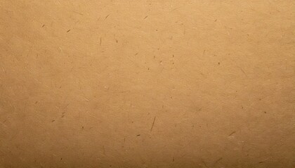Plain Brown Kraft Paper Texture with Natural Speckles and Even Lighting for Copy Space