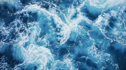 Fototapeta premium Abstract Ocean Water Texture Background
