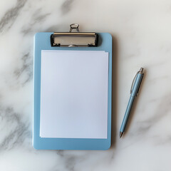 Corporate Folder Mockup with A4 Documents and Letterhead