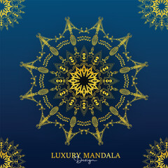 Royal Mandala Illustration in High-End Style – Vector Format