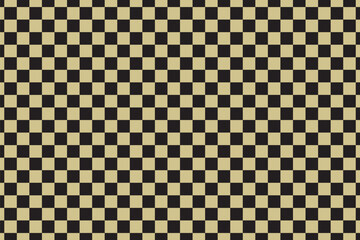 Checkered race flag seamless pattern. Simple design vector illustration of speed, racing flag. Race, chessboard, checker seamless background. Car or motocross competition symbol.