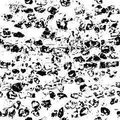 Rustic grunge texture with grain and stains. Abstract noise background. PNG graphic illustration with transparent background.