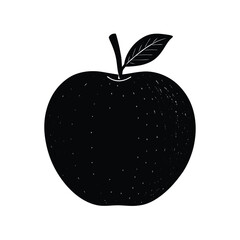 Apple Cutout Kindergarten Illustration on White Background