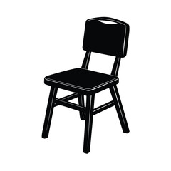 Classroom Chair for Kindergarten Setup on White Background