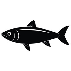 fish on a white background