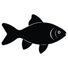 vector illustration of a fish