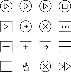 User Interface Icons Pack Vector | UI, Web Design & App Interface Line Icon Set