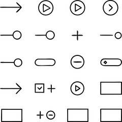 User Interface Icons Pack Vector | UI, Web Design & App Interface Line Icon Set