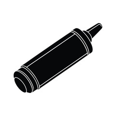 Glue Stick for Kindergarten Arts on White Background