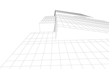 Fototapeta premium abstract architectural background