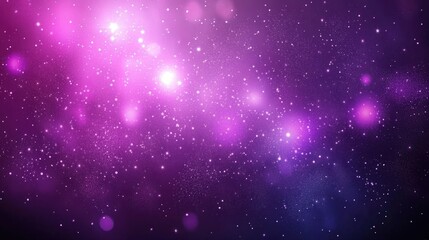 Obraz premium Purple nebula, cosmic dust, galaxy, starlight background, space design