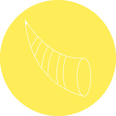 Cornocupia single vector illustration icon