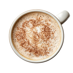 Frothy Cappuccino in a Ceramic Mug