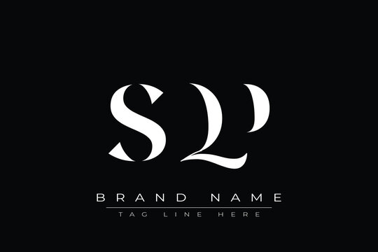 SQP abstract letter logo design. This logo is designed by three abstract letters.