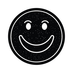 Fototapeta premium Smiley Face Sticker for Kindergarten Reward System
