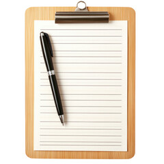 Clipboard To-Do List on transparent background