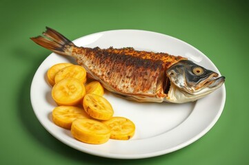 Grilled Fish with Plantains Delight