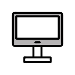 Desktop Monitor Stand Icon Design