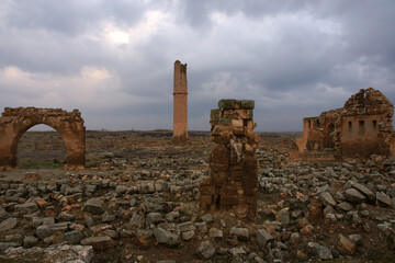 There is a 12th century madrasa in the old ruins in Harran, Turkey. It is recognized as the oldest...