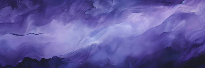 Abstract dark purple and blue background with fluid marble texture, fantasy art wallpaper