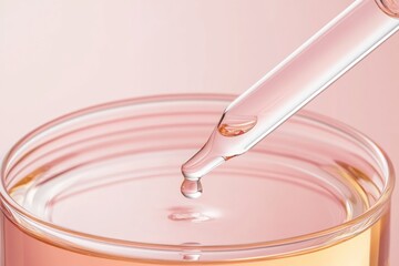 Rotating Stem Cell Sample Undergoing Centrifugation in a Laboratory Setting for Research Purposes