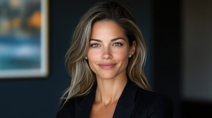 Portrait of a confident woman