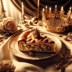 Gâteau des rois pour l'Épiphanie