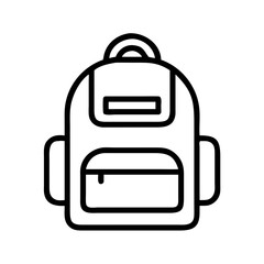  Simple Backpack Icon