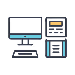  Colorful Computer Lab Icon
