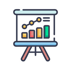  Detailed Educational Chart Icon