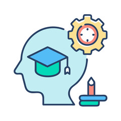 Colorful Educational Mindset Icon