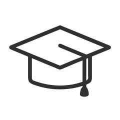  Colorful Graduation Hat Icon