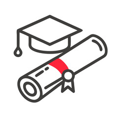  Graduation Scroll Icon